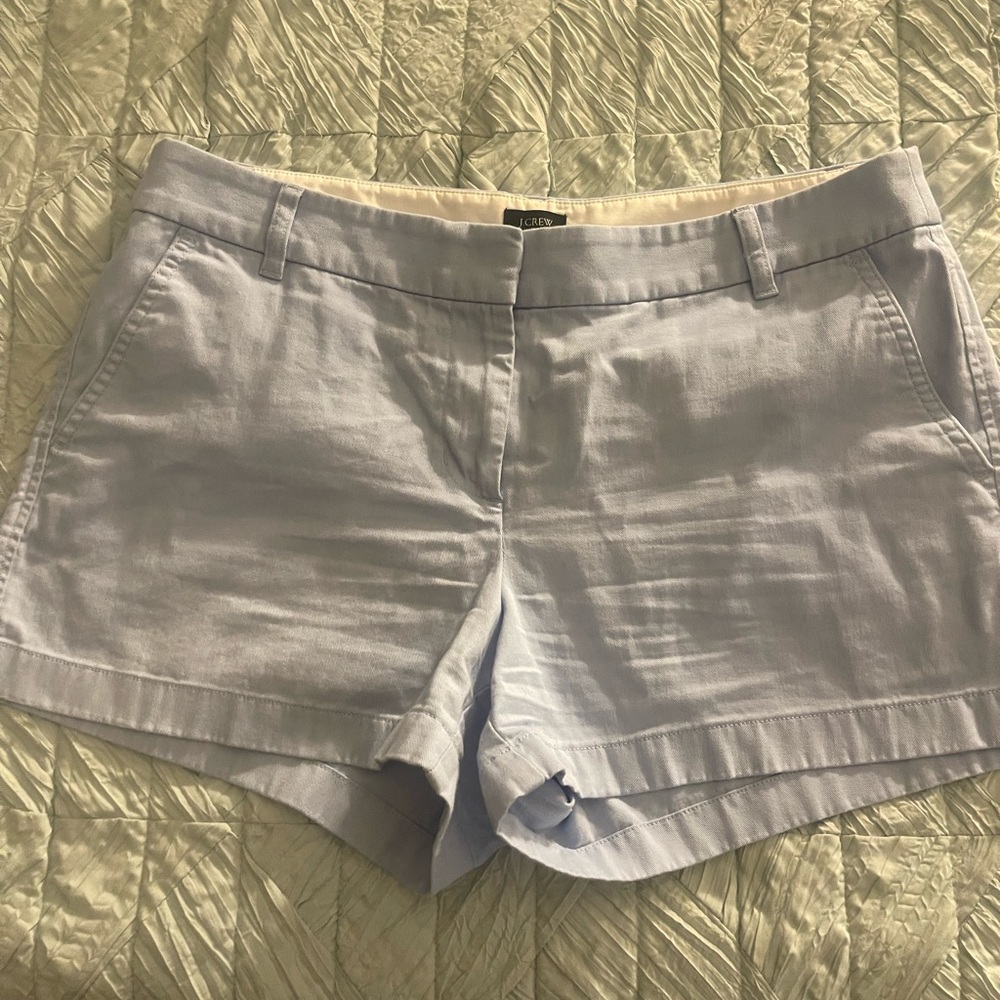 J. Crew Blue Chino Shorts
